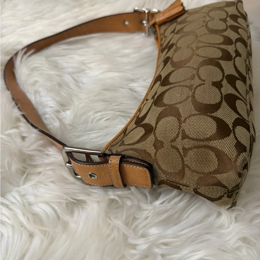 Coach Tan Leather Men's Bag